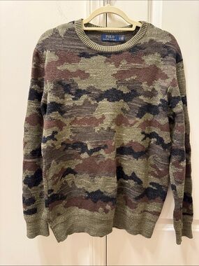 Polo Ralph Lauren Men Camo Sweater